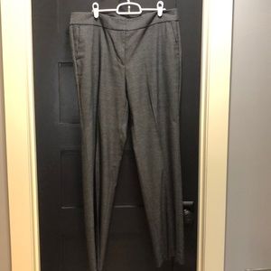 Size 12 Ann Taylor Factory Black Chevron Pants